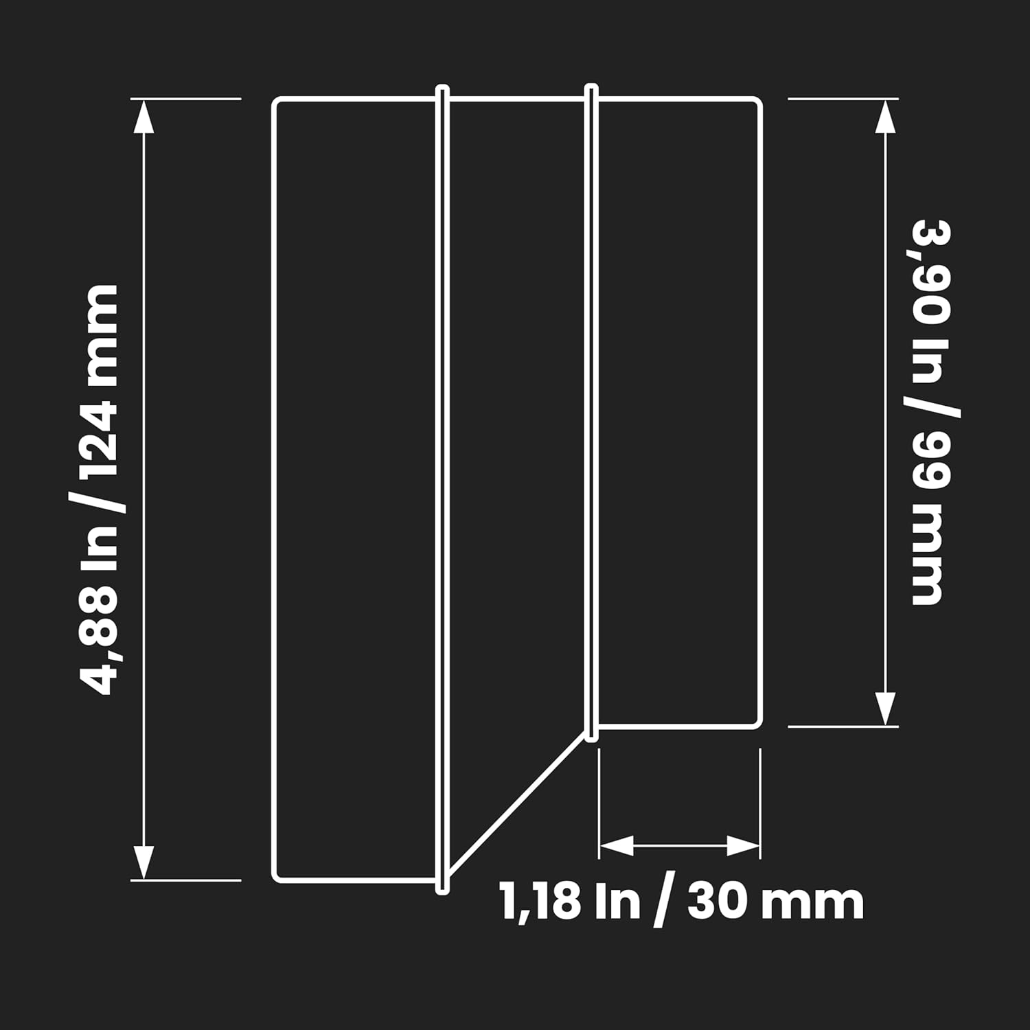 Repa Market 5 Inch to 4 Inch Plastic Duct Reducer – Male Fit Round Duct Connector for Low-Temperature Ventilation – Lightweight PVC Adapter for Fans, Extractors and General Airflow Systems