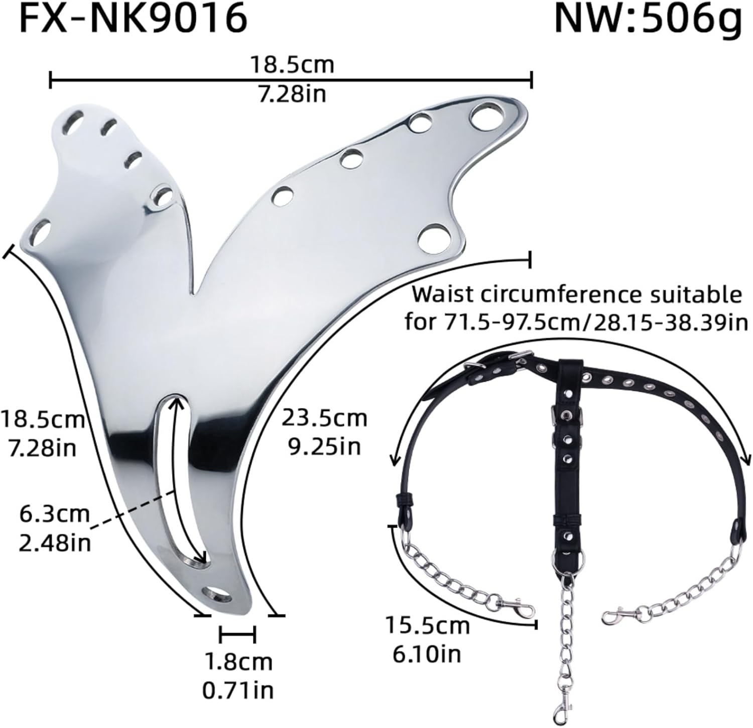 Adjustable Women Chastity Device SM Female Chastity Belt Female Bondage Adult Sex Toys for Women and Couples