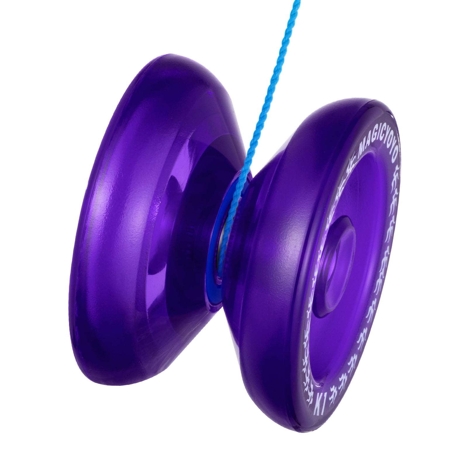 MAGICYOYO N11 Responsive Yoyo - Yoyo Profesional Para Niños - Yo-Yo De Metal Con Rodamientos Yo-Yo Resistentes Para Jugadores Avanzados + Kit De Rodamientos Yo-Yo + 12 Cuerdas JoJo + Bolsa De