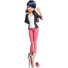 Star Cutouts SC4044 Marinette Dupain-Cheng - Miraculous Tales of Ladybug & Cat Noir - Anime Lifesize Cardboard Cutout with Free Mini Kwami