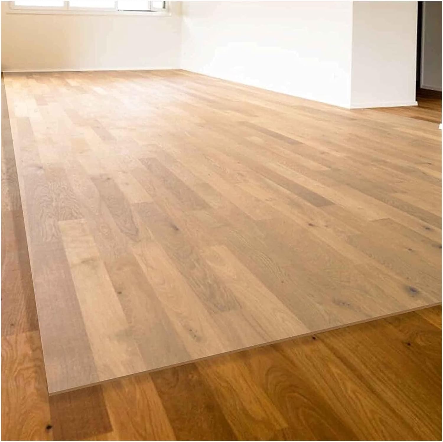 Area Rug Clear Rug Runners Protector for Hallways, Non-Skid Office Chair Mat for Hardwood Floor or Carpet Protector, Can Be Cut,Clear-185x320cm