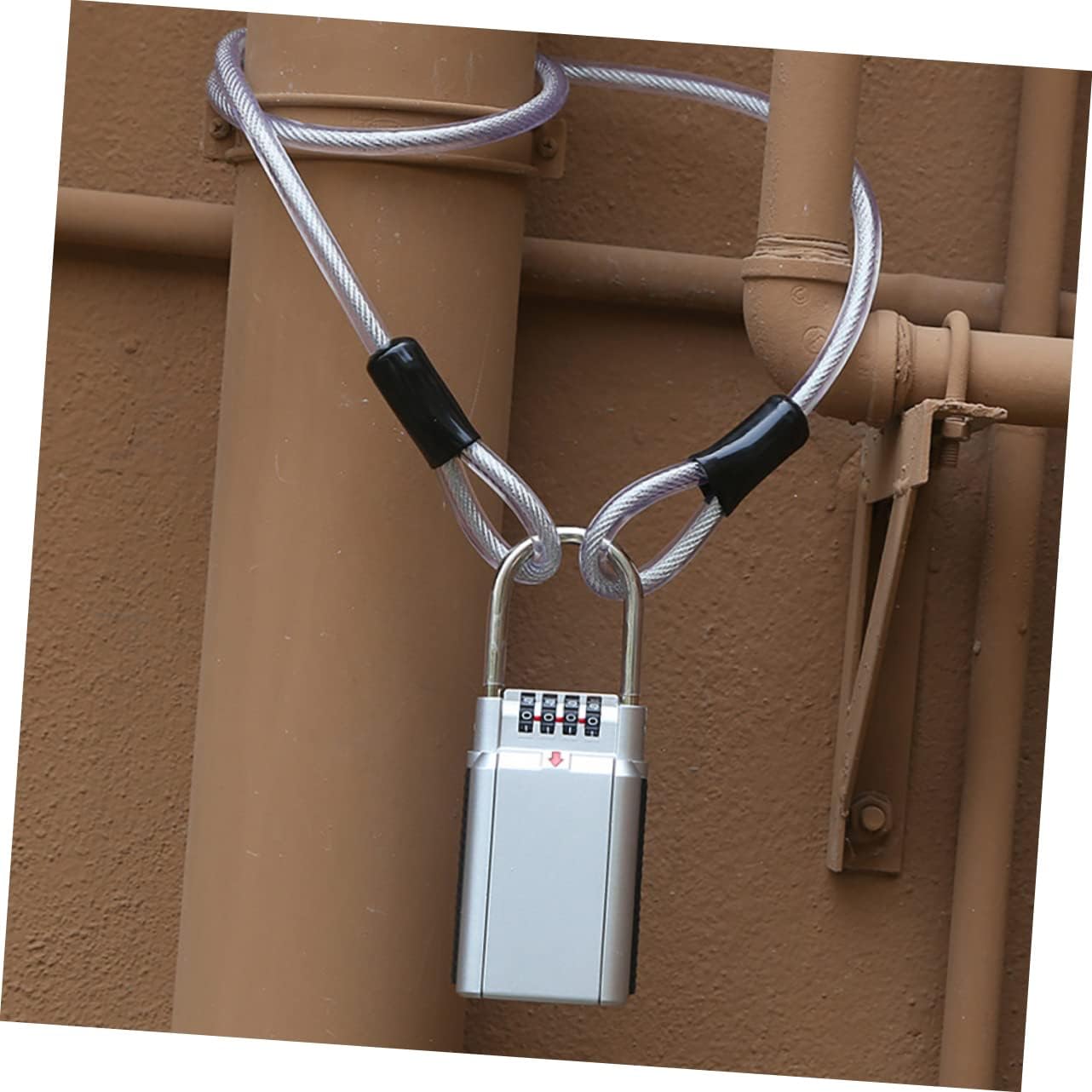 VILLCASE Wall Mounted Key Lock Box Combination Security Lock Box for House Key Storage Lightweight and Convenient Craftsmanship for Enhanced Privacy