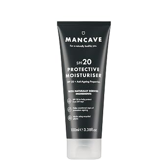 ManCave Natural SPF 20 Protective Moisturiser 100ml