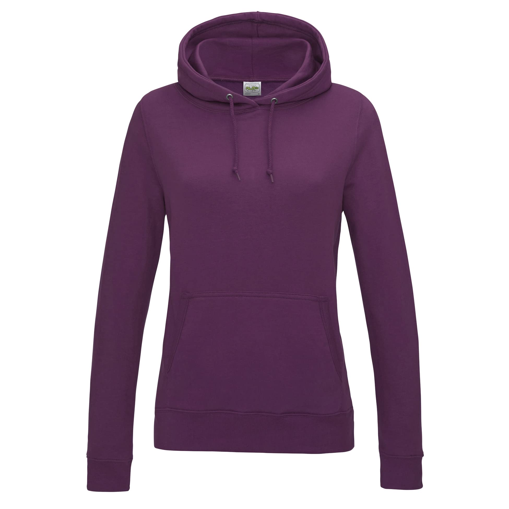 AWDis Women's Girlie College Hoodie, Purple (Plum), 18 (Manufacturer Size:XX-Large)