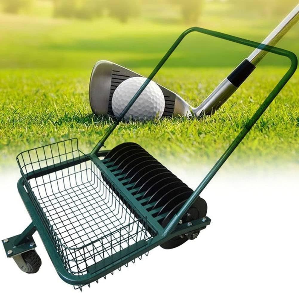 Zbieracz piłek golfowych, maszyna do zbierania piłek golfowych, automatyczny wózek do zbierania piłek, 13 kanałów do zbierania piłek, mieści około 600 piłek
