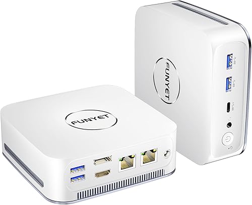 Mini PC para juegos, computadora de escritorio con Intel 12ª generación Alder Lake N95(hasta 3.4 GHz), 16 GB DDR4 RAM 512 GB SSD, compatible con
