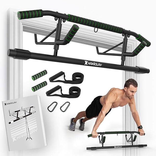 Fitem Black Pull Up Bar en Acier