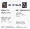 INLAND Procesador AMD Ryzen 7 7700X con Placa GIGABYTE B650 Gaming X AX V2 (AM5, ATX, DDR5, USB 3.2 Gen2x2 Type-C, Wi-Fi 6E), Soly by Micro Center 3