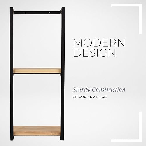 Miniatura 5 de Pristine - Toallero montado en la pared, 23.6 pulgadas de largo para toallas grandes, toallero para pared de baño, baño de invitados, spa y toallas