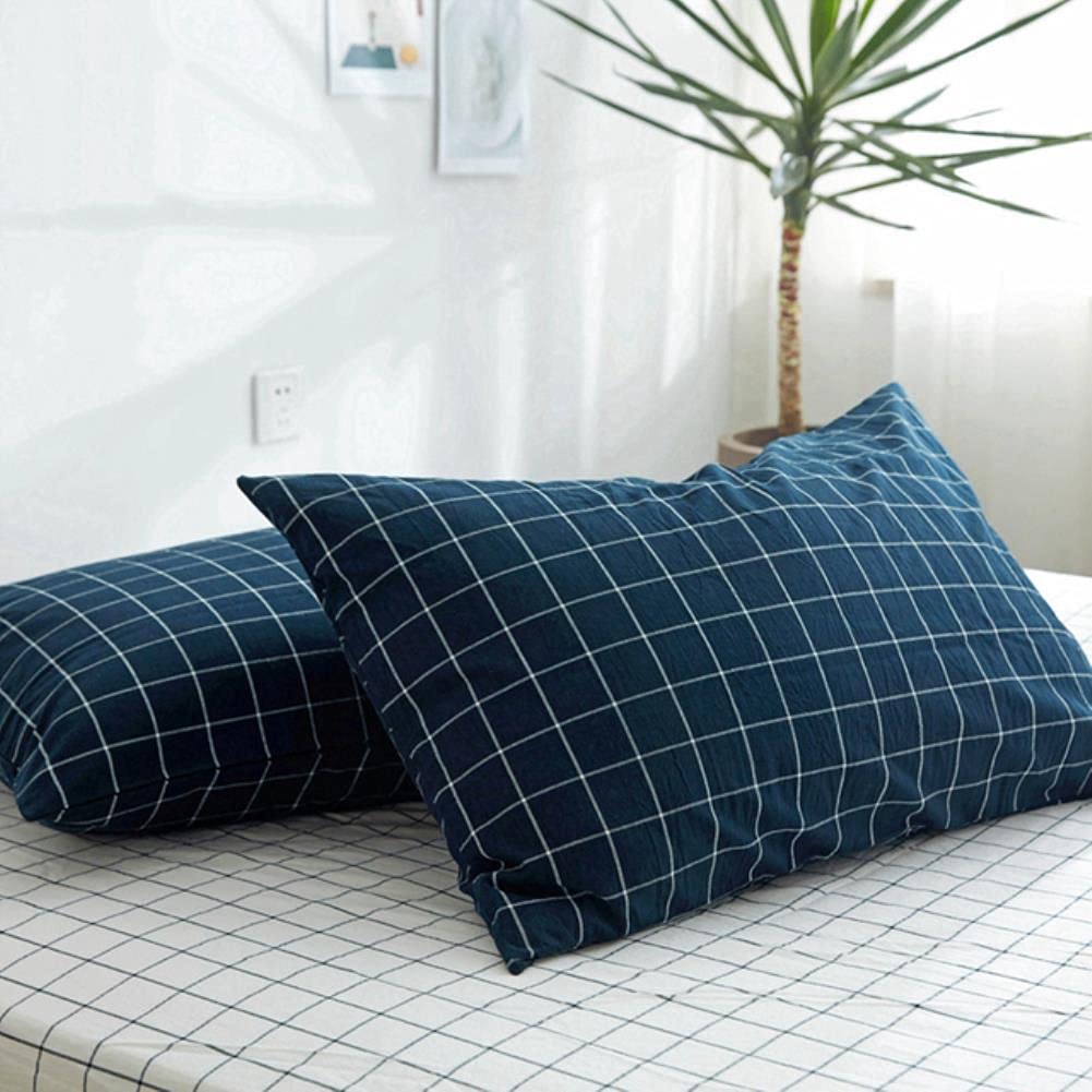 Taie d'oreiller 50X75Cm en coton lavable pour rafraîchir la déco de votre chambre