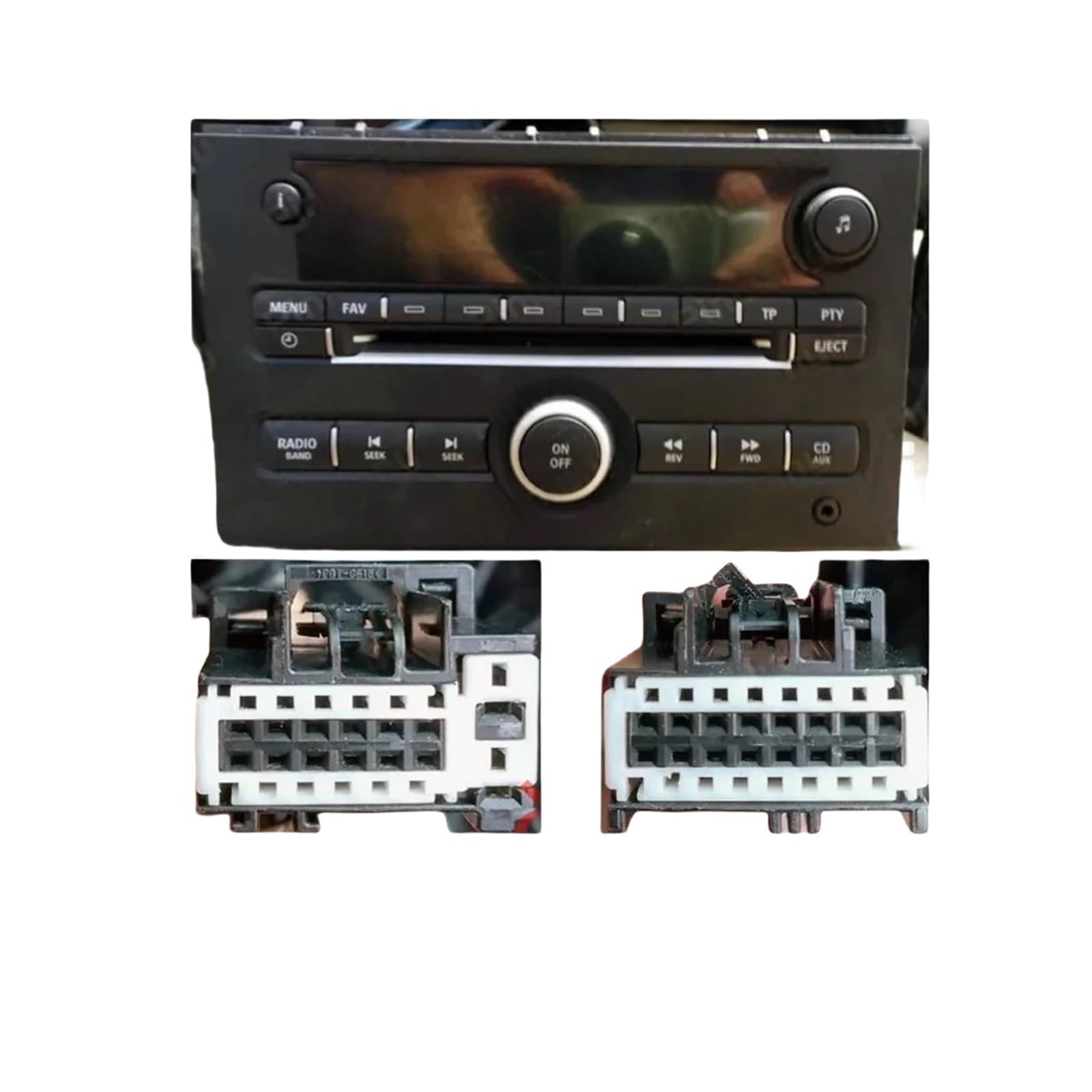 Compatible con SAAB 9-3, conector de cable estéreo para automóvil, decodificador de bus CAN, accesorios de radio Android, adaptador de arnés de cable de alimentación SAC1