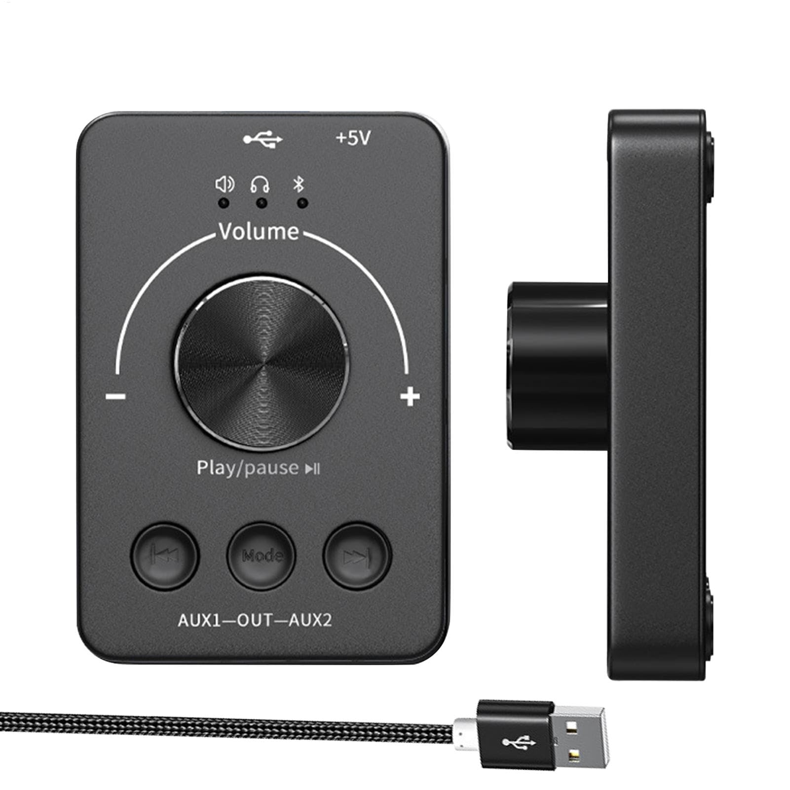 Traitement d'angle haut de gamme pour ce bouton de réglage du volume USB - 8