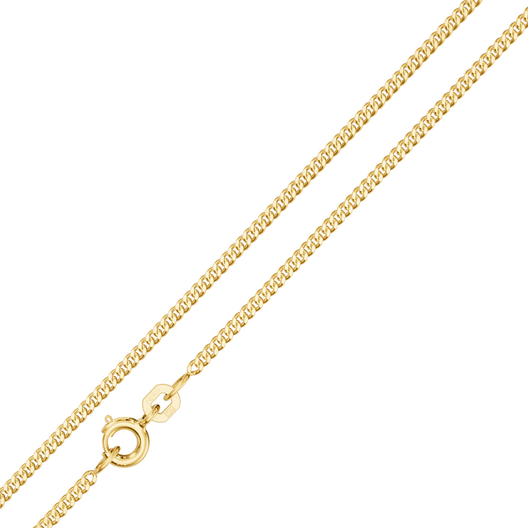 Gold 333 Schmuckset Ginkgo-Goldanhänger und 2x Ohrstecker für Damen mit Kette oder ohne Kette + Schmuck-Etui + Zertifikat
