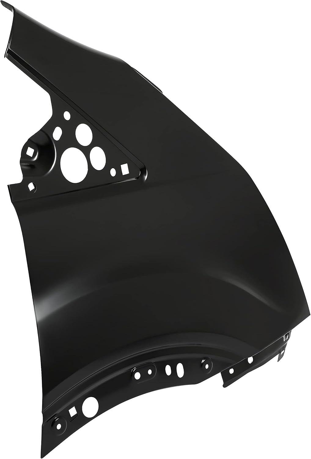 ALMULOO Right Front Fender Panel Compatible with 2015-2024 Ford Transit 150/250/350/350HD Replacement for FO1241294 CK4Z-16005-A Steel Electrophoresis Black