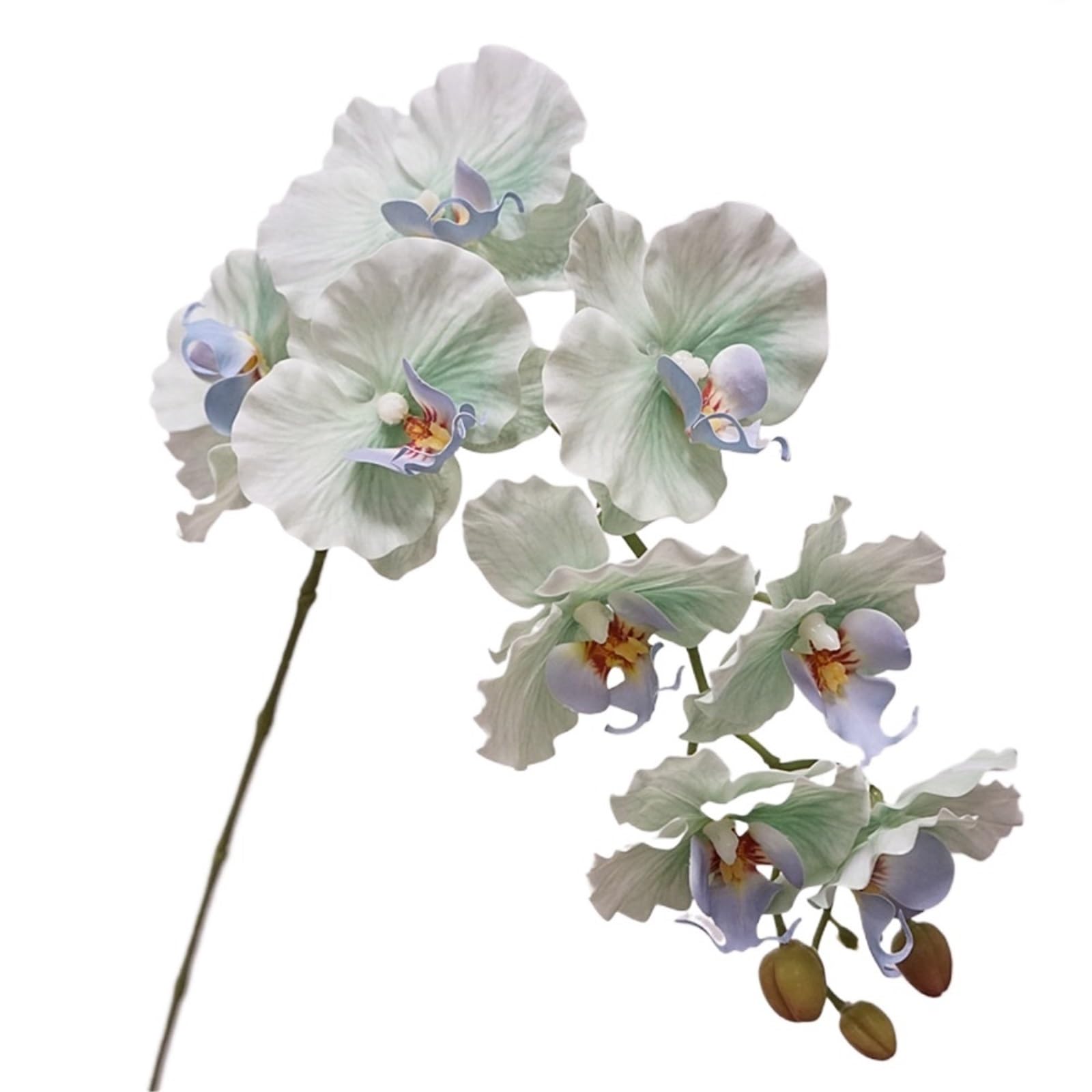 LSYHHXC Artificial Orchid 98cm Artificial Butterfly Orchid Real Touch 9-Heads Fake Phalaenopsis Flower Lifelike Silk