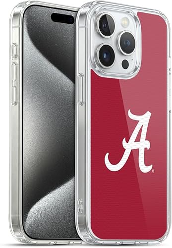 Miniatura 53 de Head Case Designs Funda de gel con logotipo oficial de la Universidad de Alabama UA [protección de grado militar] compatible con Apple iPhone 11