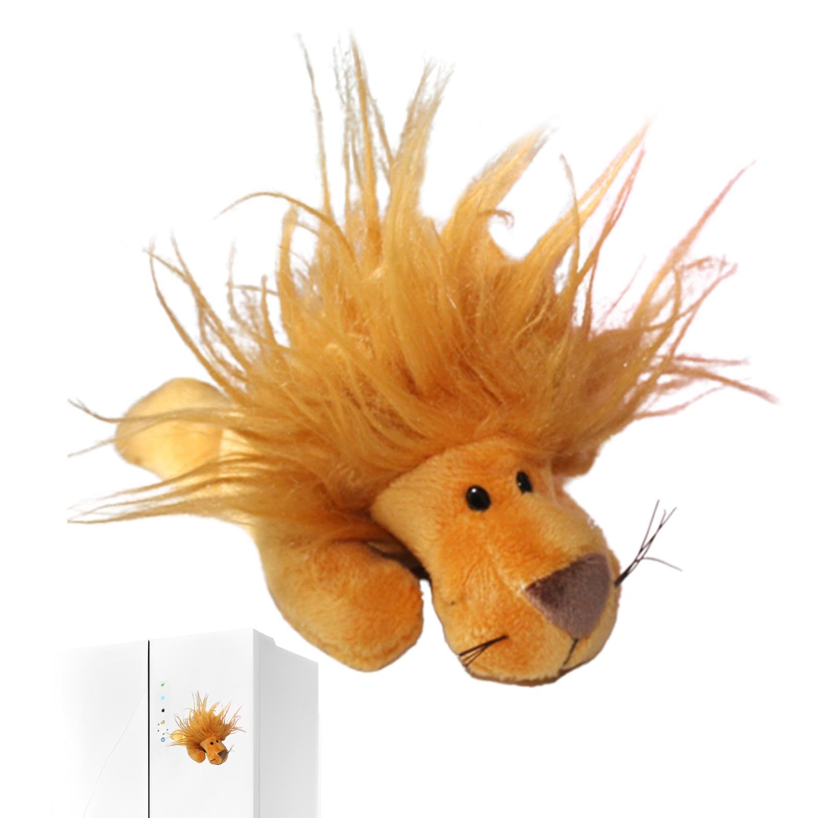Animal Magnets Toys | Refrigerator Magnets Kids,For Kids Stuffed Refrigerator Magnets With Plush Farm Animals Phone Holder Function For Gift Baok