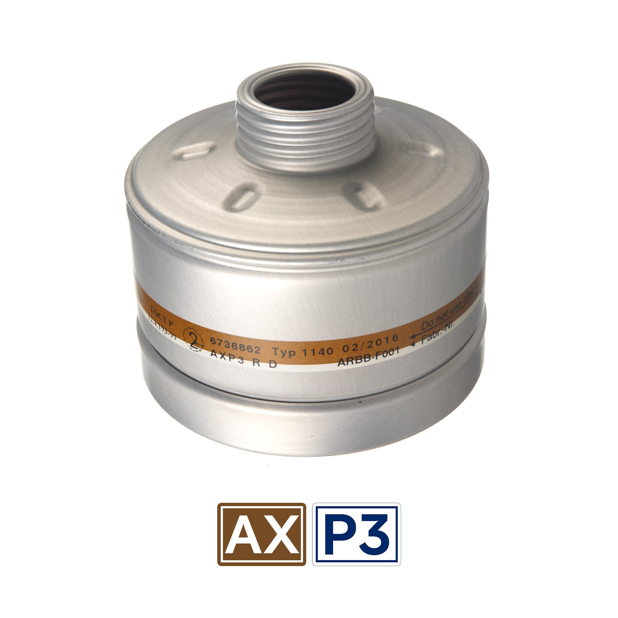 Filtro combinado de protección respiratoria Dräger Rd40 1140 AX P3 R D