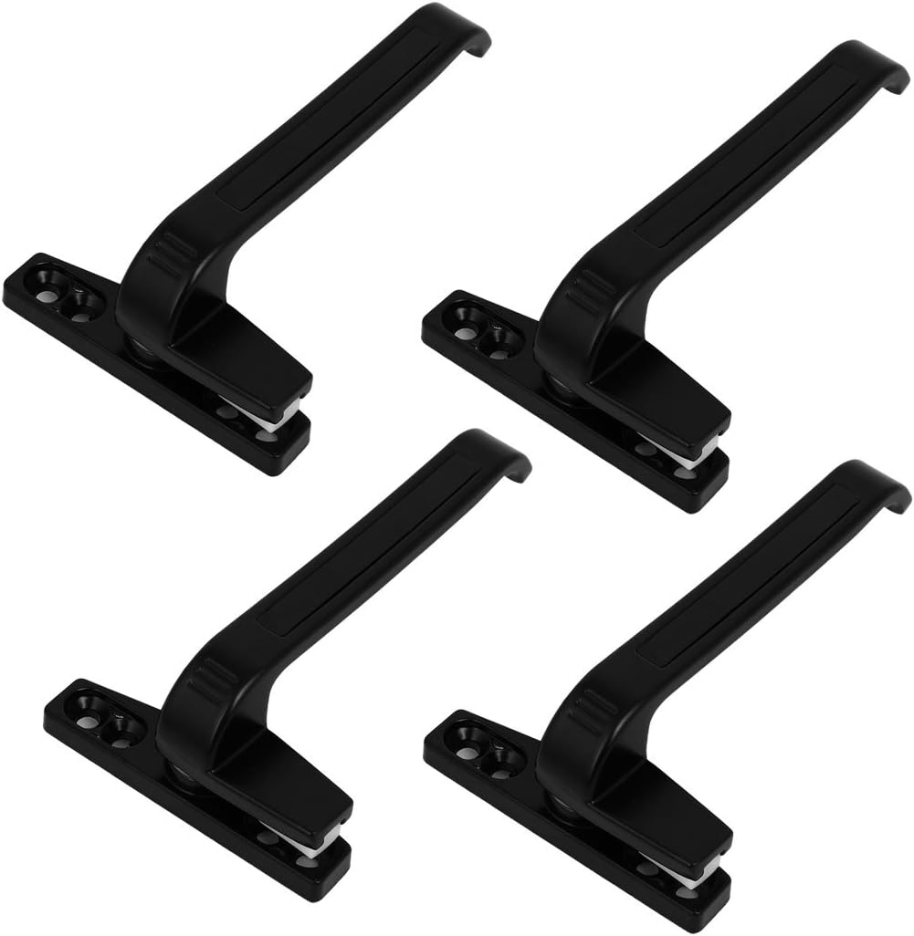 Casement Window Zinc Alloy Right Hand Screw Fixing Locking Handles Grips 4pcs (c47e77f59023f6e216eaf742374d922d)