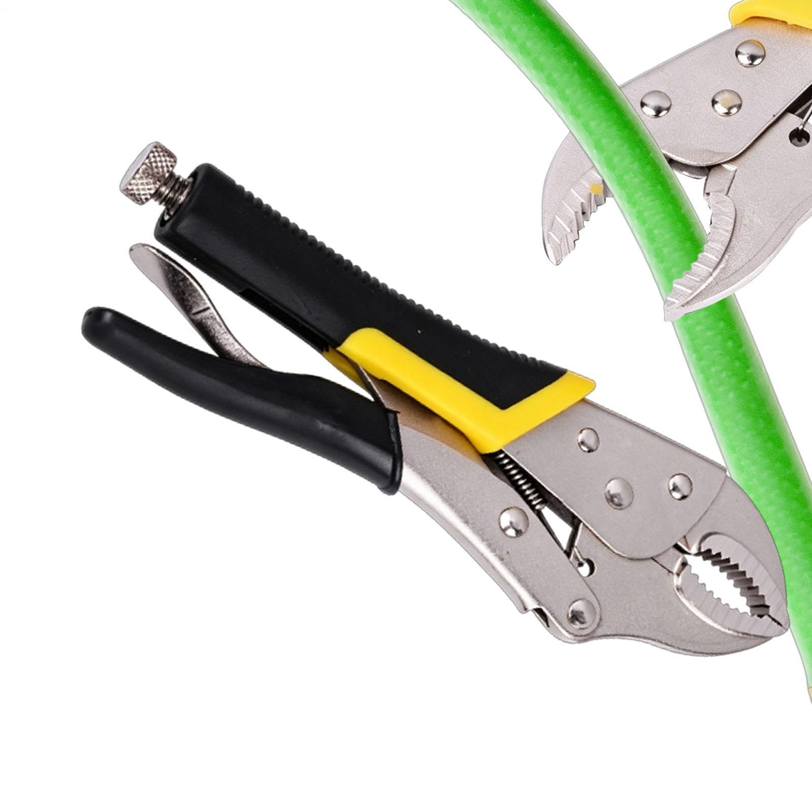 Cortador de filipinas ergonómicas y alicates para plomero con mordaza en forma de C