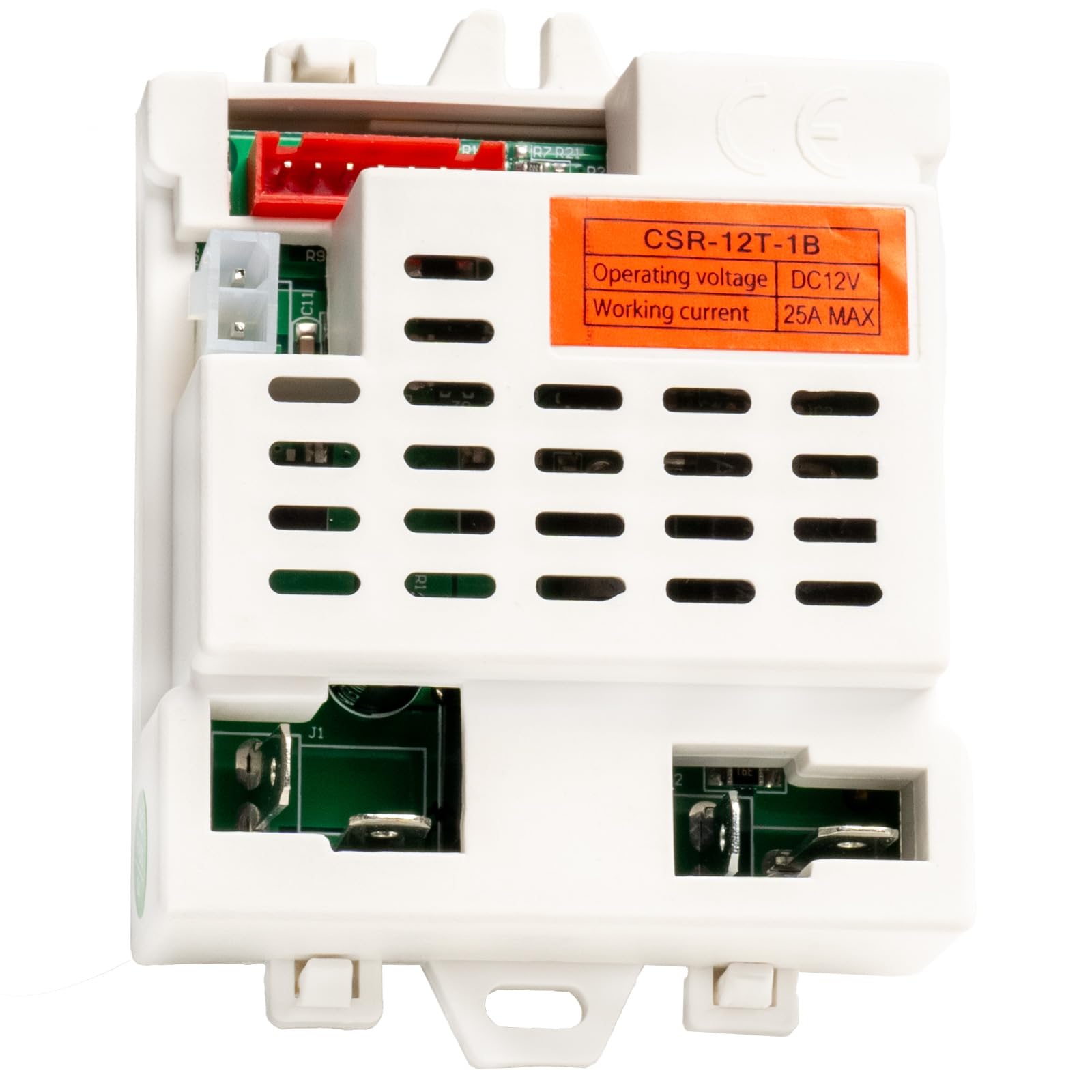 Replacement CSR-12T-1B=CSR-12T-1A 12v Children's Powered Electric Vehicles Control Box Motherboard Receiver for Ride on Toys car Compatible with Power Wheels Best Choice Products Jeep