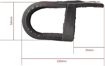 Dirt Bike/Pit Bike 49-125cc Abrasive Rubber