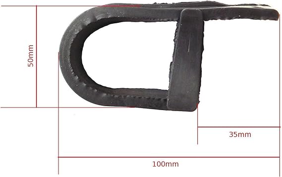 Dirt Bike/Pit Bike 49-125cc Abrasive Rubber