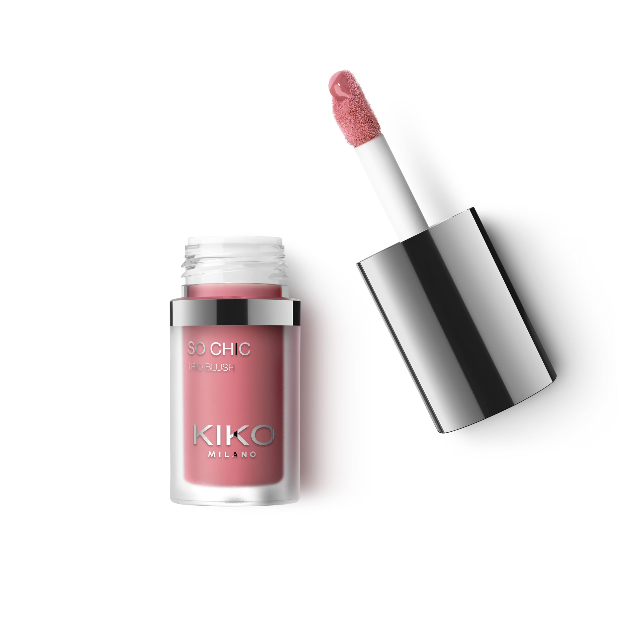 KIKO Milano So Chic Trio Blush 04, 3-In-1 Blush, Ideal for The Face Eyes And Lips, 04 Ruby Bliss, 1.5 ml (Pack of 3) - Image 3