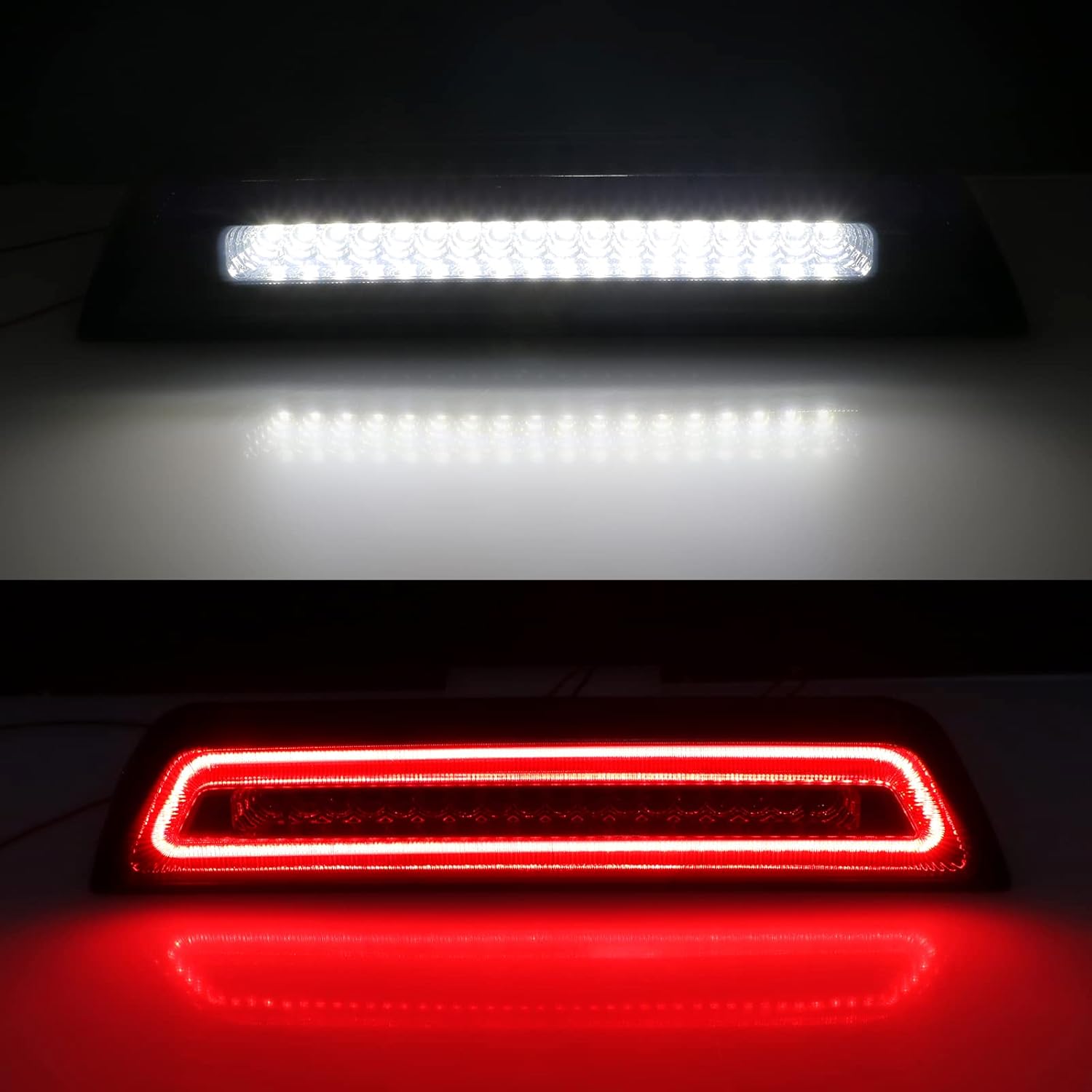 LED 3rd Third Brake Light Replacement for Tacoma 2016-2022, Rear Center High Mount Stop Cargo Tail Lamp with Sealing Gasket, Ventilation Holes, Replace OE 81570-04051
