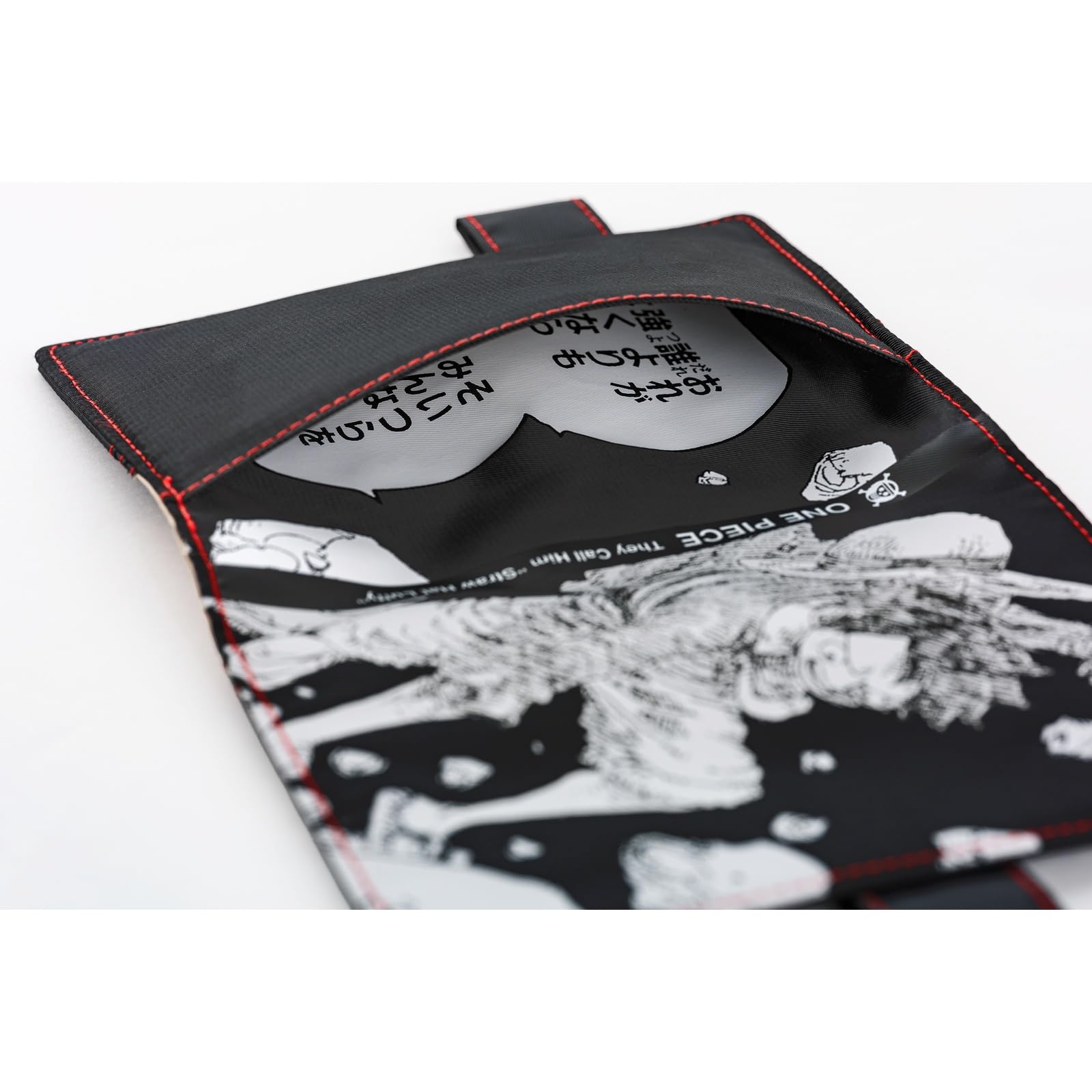 Hobonichi Techo pokrowiec na planer A6 – magazynek ONE PIECE: Straw Hat Luffy (czarny) (oryginalny rozmiar, tylko okładka)