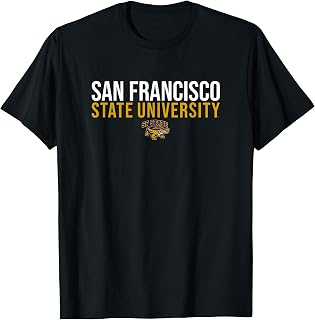 San Francisco State SFSU Gators Stacked T-Shirt
