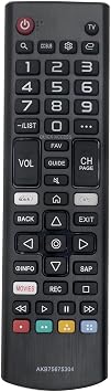 AKB75675304 Remote Control for LG TV Remote