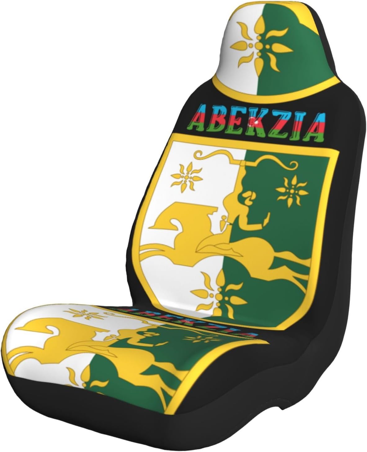 Abekzia Emblem Car Seat Covers, Protective Car Seat Covers, Seat Covers Suitable for Most Car Models