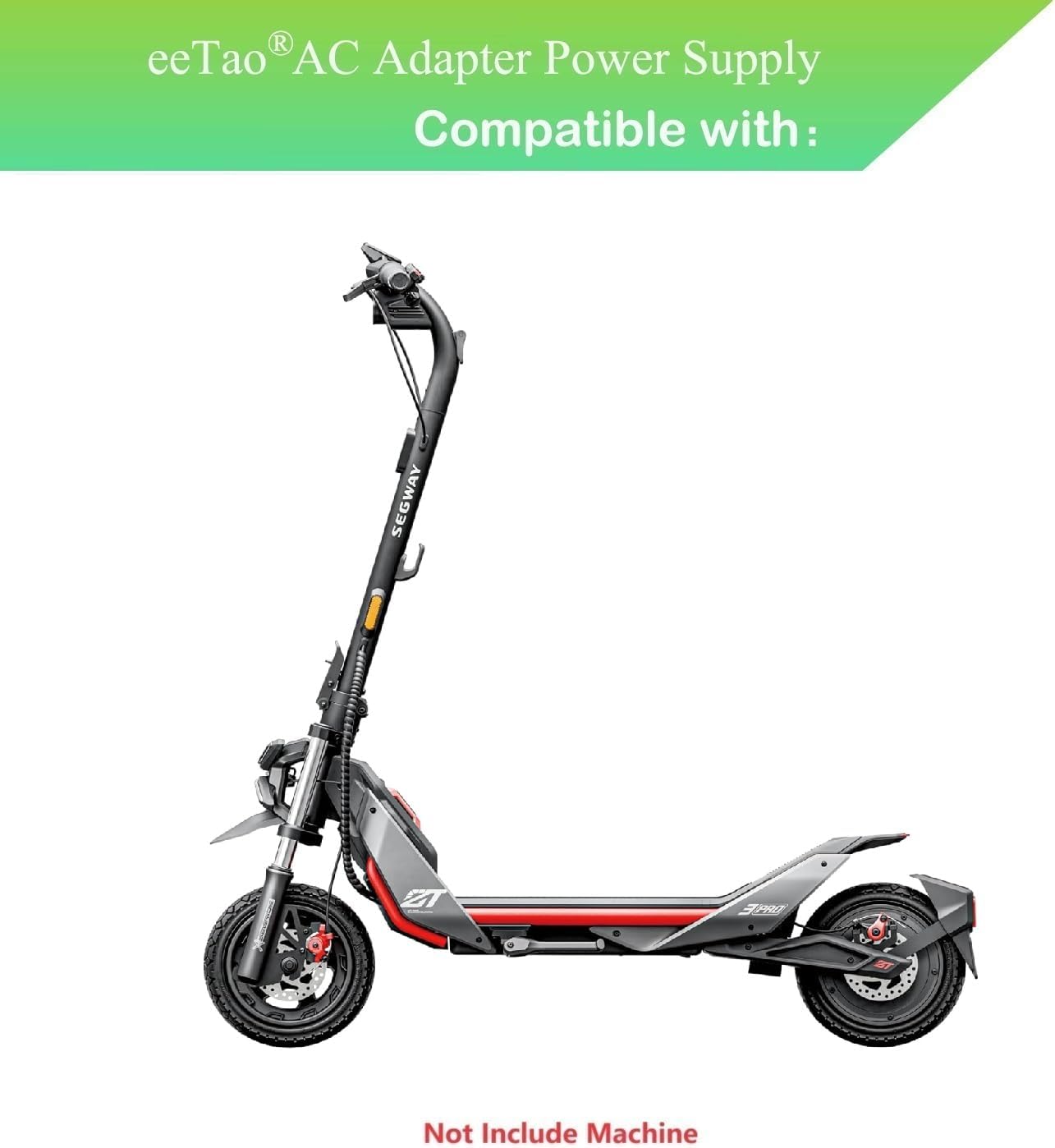 UL Listed eeTao Battery Charger Compatible with Segway ZT3 Pro Electric Scooter 1600W Motor 596Wh Battery E Scooter Replacement Power Cord Switching Power Supply Cable Cord