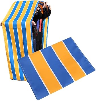 1 PCS Teamwork Game Play Running Mat, Kids Adult Sports Game Oxford Cloth Run Mat, Kindergarten Fun Games Competition Games Size Kids-4M/13FT