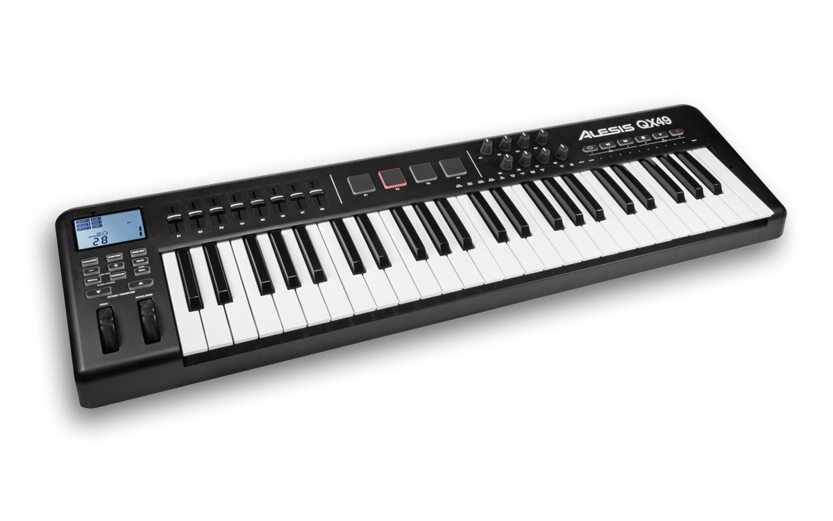 Amazon | Alesis MIDIコントローラ(49鍵) QX49 | MIDIコントローラー