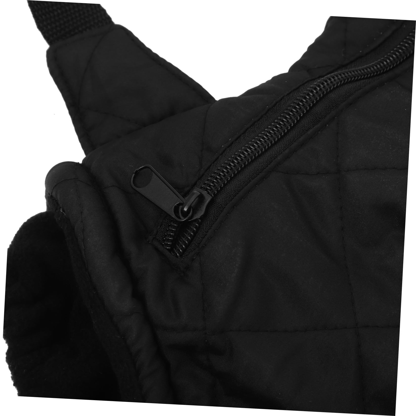 Handwärmer 1 Stück Schwarz aus Gesteppter Baumwolle Polyester