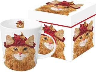Paperproducts Design Winter Buffalo Mug In A Gift Box, 1 Count (Pack of 1)