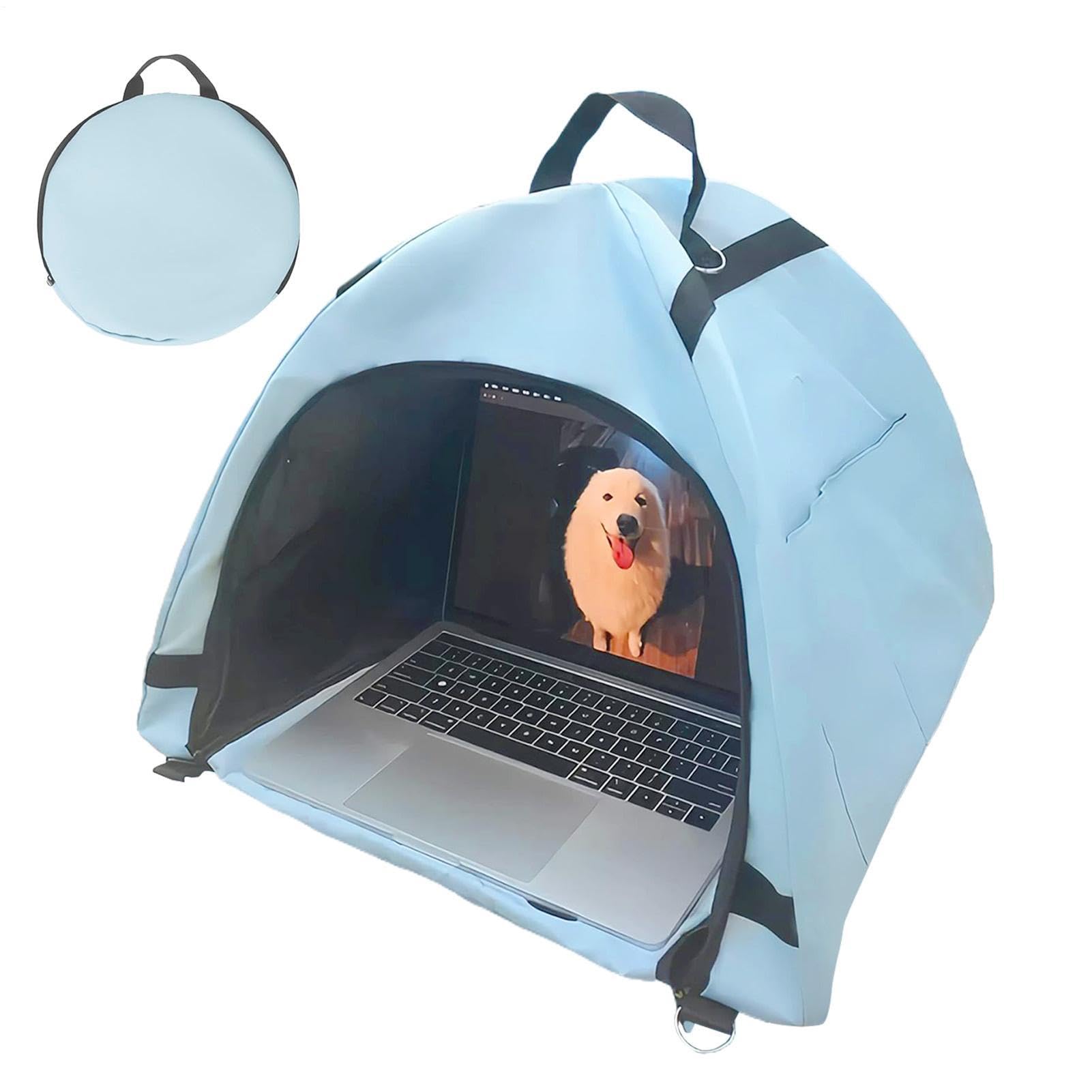 Capucha de protección antirreflejos para laptop con construcción resistente e impermeable 8
