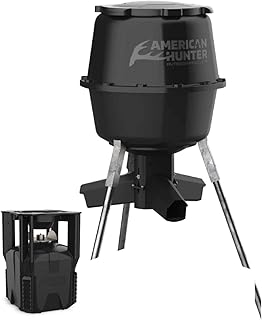 AMERICAN HUNTER 30Gal Nesting Hopper W/Xd-Pro, Black, One Size