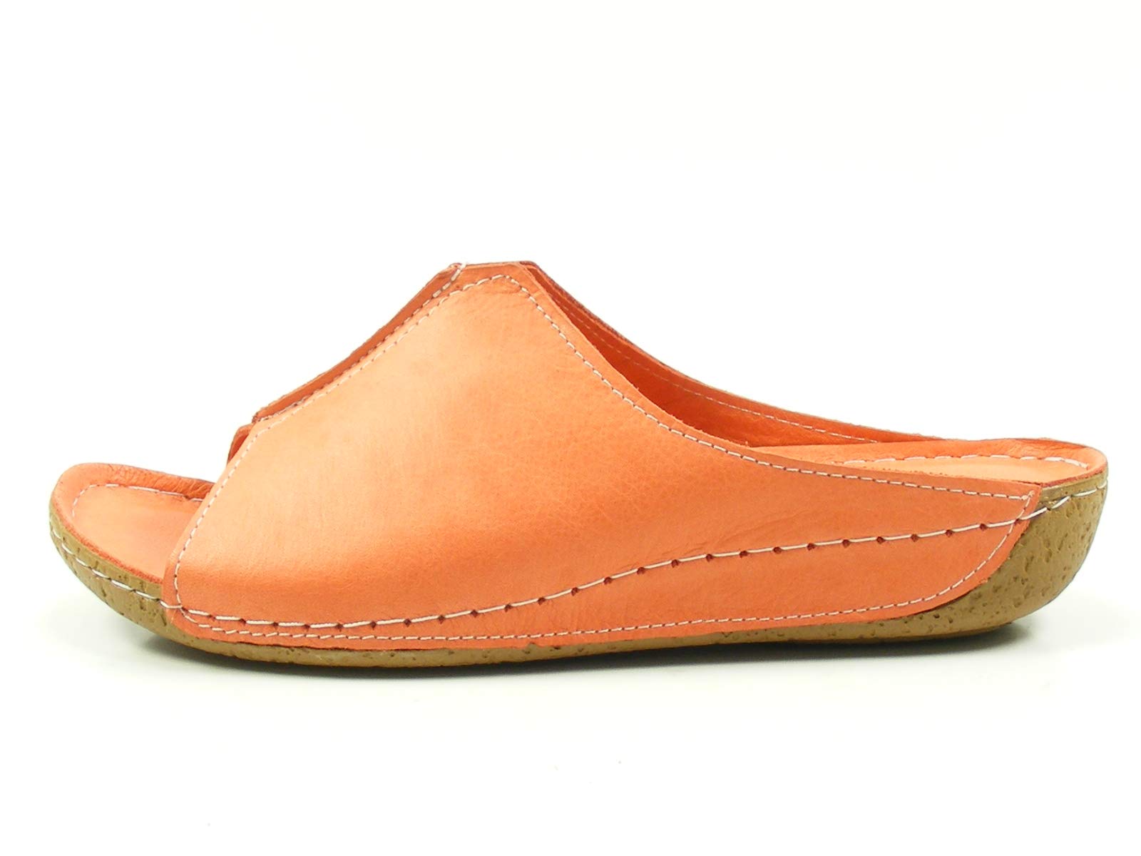 Andrea Conti Women's Mules, Papaya, 7.5 UK