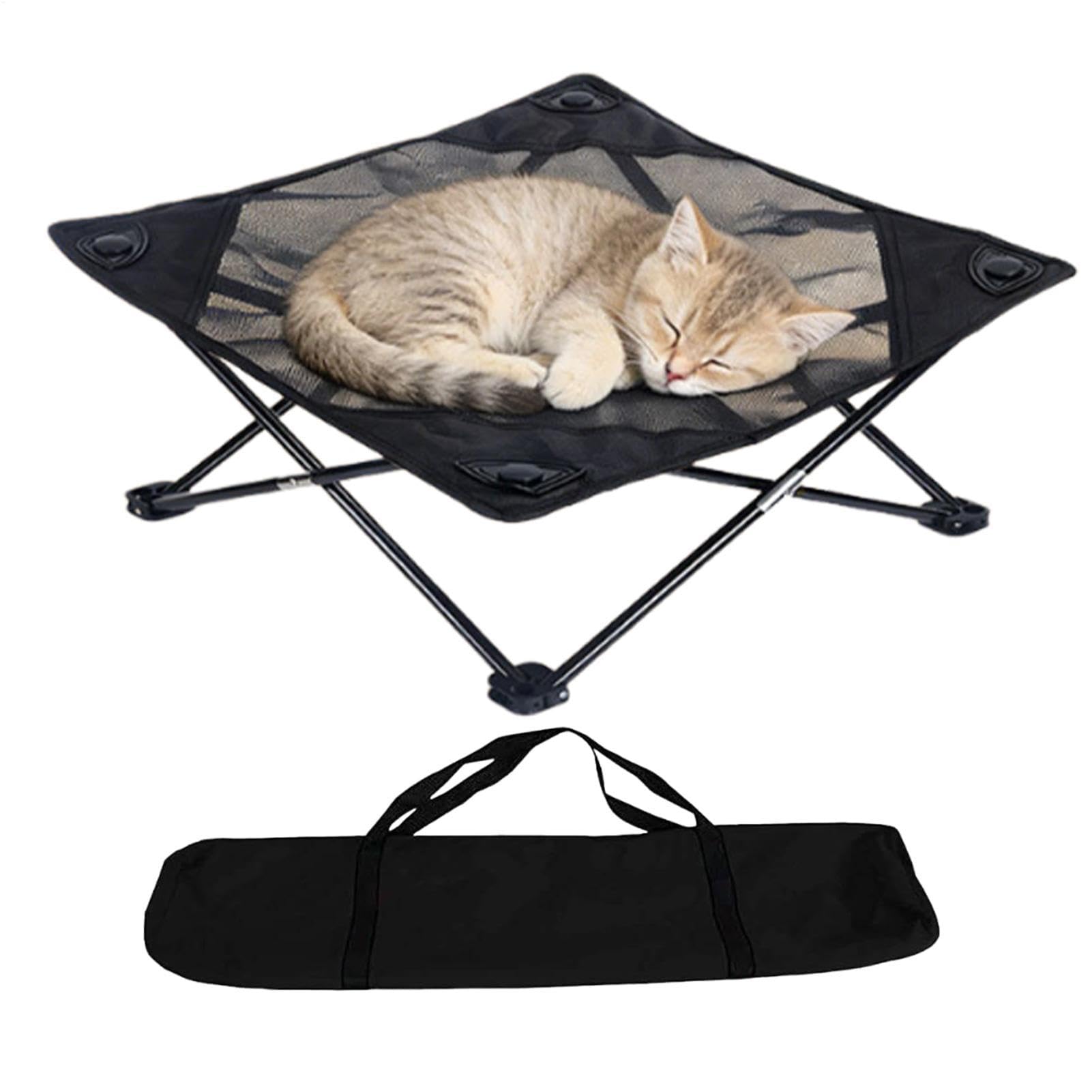 Lit de camping pour chien portable idéal pour le jardin et les vacances