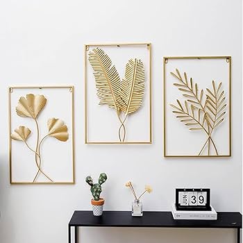 Amazon.co.jp: Geyaziu アイアン ウォールデコ 壁飾り