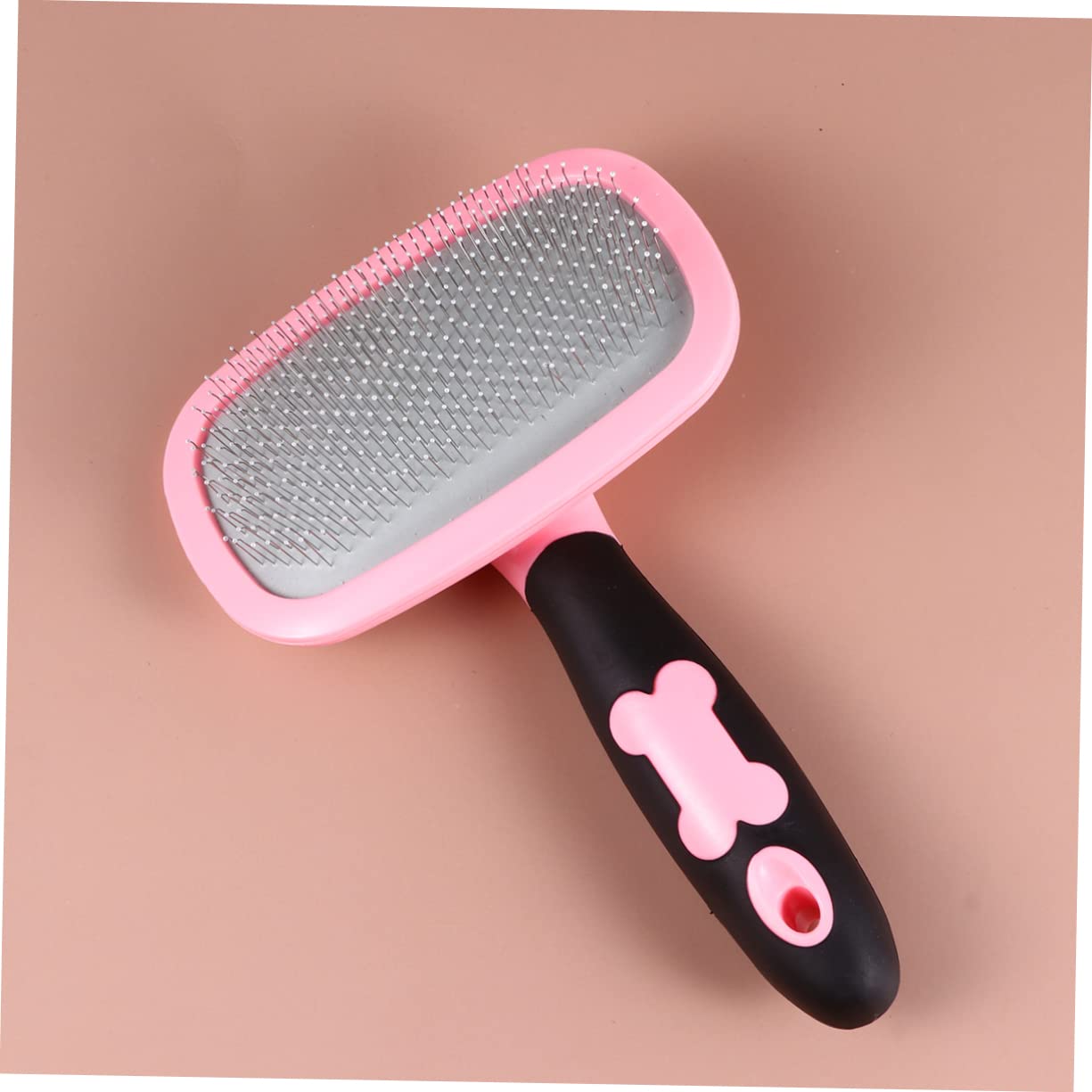 FRCOLOR 3piezas Cepillo De Limpieza y Masaje Para y Gatos Color Rosa Para Eliminar Pelaje y