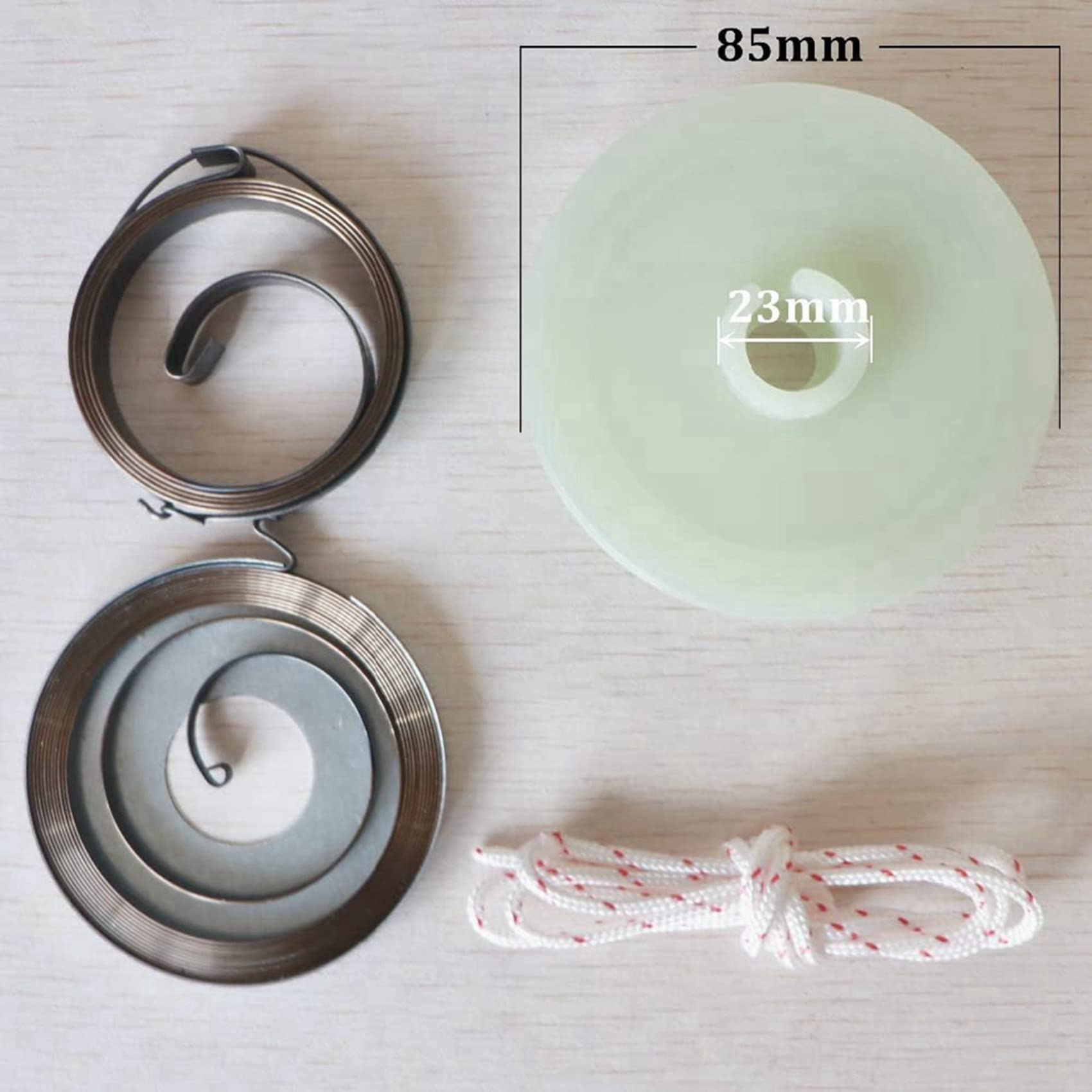 Molla Avviamento Motosega Cinese 5200/5800 - Ricambio Per Tosaerba E Parti Motore | 52CC 58CC - Foto 10