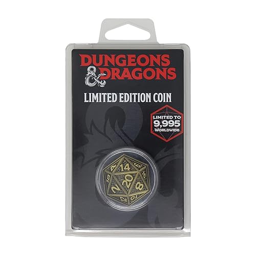 Miniatura 2 de Moneda de colección Dungeons & Dragons de 20 caras de edición limitada