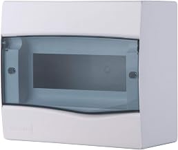 Quadro de Distribuição de Sobrepor 9 DIN ou 6 NEMA Tramontina com Porta Transparente
