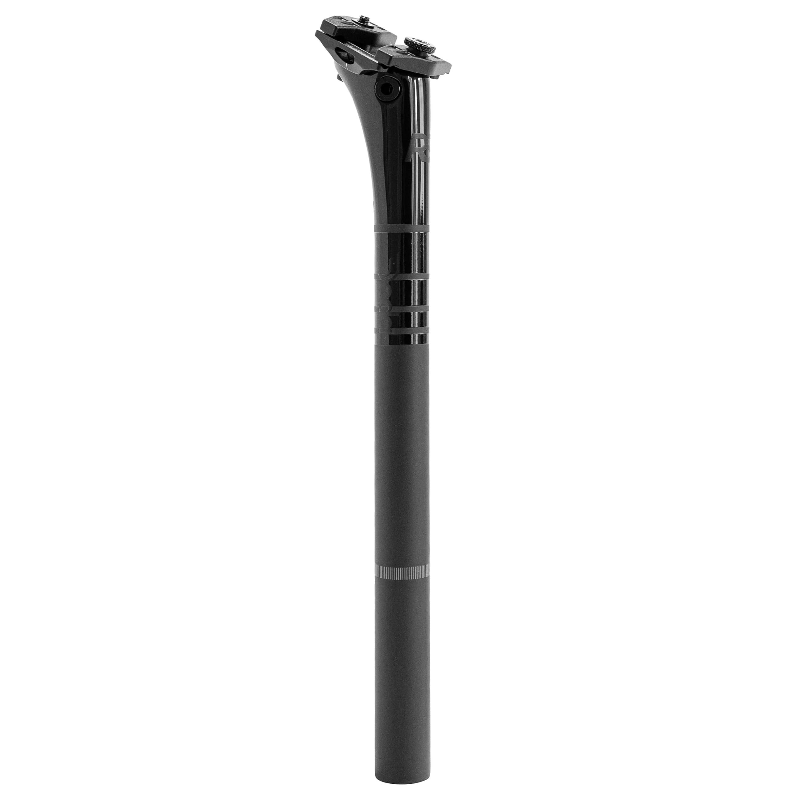 Deda Elementi RS Carbon Seatpost, PoB (Polished on Black), ø27.2mm (350mm), 12mm Setback