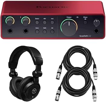 Focusrite | Scarlett 2i2 オーディオインターフェース Focusrite Scarlett 2i2 (4th Gen) 2in 2out オーディオ