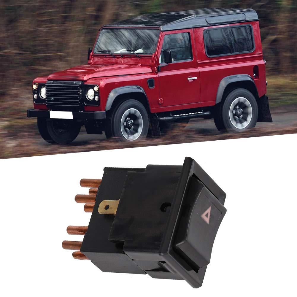 Hazard Warning Lamp Switch YUF101490 for Defender 90 110 Exact Fit Replacement Part Matches Factory Specifications